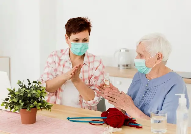 Image showing skincare essentials for milia home care: gentle cleanser, exfoliating product, moisturizer, sunscreen, and avoiding heavy makeup.